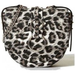 Guess torebka crossbody wielokolorowa. Torebki klasyczne Guess, z aplikacjami, bez dodatków. W wyprzedaży za 399.00 zł.