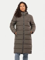 Jack Wolfskin Płaszcz zimowy Frozen Palace Coat 1204133 Brązowy Regular Fit. Brązowe płaszcze Jack Wolfskin, na zimę, l, bez wzorów, z syntetyku, bez kaptura. Za 1,049.00 zł.