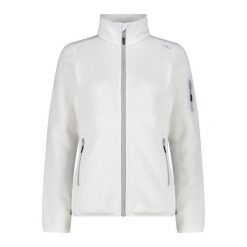 Bluza damska turystyczna CMP 3H14746. Białe bielizna sportowa CMP, l, bez wzorów, bez kaptura. Za 266.00 zł.
