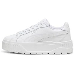 Adidasy Puma Karmen Ii Jr, Dla obu płci. Białe obuwie sportowe Puma, z materiału, bez zapięcia. Za 293.00 zł.