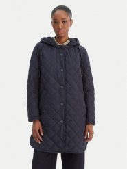 Weekend Max Mara Kurtka przejściowa Erio 2615491021 Granatowy Regular Fit. Niebieskie kurtki Weekend Max Mara, bez wzorów, z syntetyku, bez kaptura. Za 1,489.00 zł.