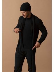 Perfect Cashmere Kaszmirowy szal "Kelly" w kolorze czarnym - 200 x 30 cm rozmiar: onesize. Czarne szaliki Perfect Cashmere, bez wzorów, z kaszmiru. Za 288.95 zł.