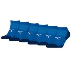 Skarpety Puma Sport Sneaker Amortyzowane, 6 szt. Niebieskie. Niebieskie skarpety Puma, bez wzorów, z elastanu. Za 162.99 zł.