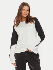 Liu Jo Sport Bluza TF4149 F0778 Biały Regular Fit. Białe bluzy Liu Jo Sport, xs, bez wzorów, z bawełny, bez kaptura. Za 219.99 zł.