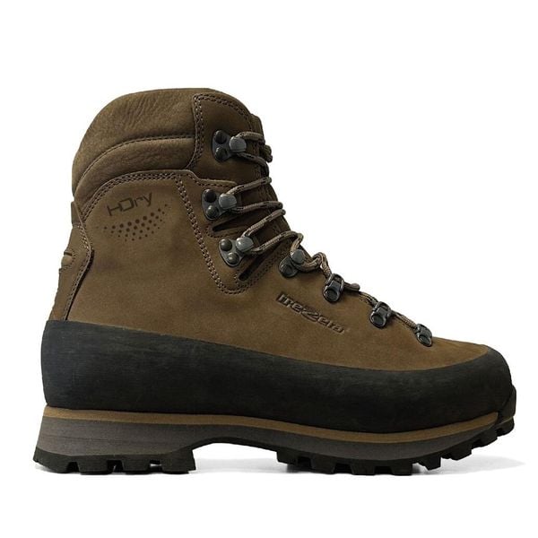 Buty trekkingowe Trezeta Top Evo H-Dry. Brązowe trekkingi Trezeta, z materiału, trekkingowe. Za 971.90 zł.