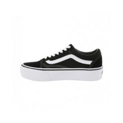 Tenisówki Vans Model Old Skool Platform Kolor Czarny. Czarne trampki Vans, bez wzorów, z syntetyku, bez zapięcia. Za 411.99 zł.