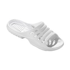 Klapki damskie Beco białe. Białe klapki 47 Brand, bez wzorów, z materiału, bez obcasa. Za 192.99 zł.