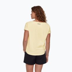 Koszulka damska Mammut Seon Playground. Brązowe bluzki Mammut, bez wzorów, sportowe, bez kołnierzyka, bez ramiączek. Za 169.99 zł.