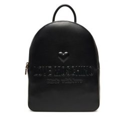 Plecak LOVE MOSCHINO. Czarne plecaki Love Moschino, bez wzorów. Za 959.99 zł.