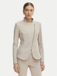 Rinascimento Marynarka CFC0127901003 Beżowy Slim Fit. Brązowe marynarki i żakiety Rinascimento, xl, bez wzorów, z syntetyku. Za 579.99 zł.