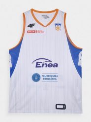 4F Tank top replika domowy z sezonu 2023/24 damski 4F x Enea AZS Politechnika Poznań - multikolor XXL. Topy 4f, xxl, bez wzorów, z dzianiny, bez kołnierzyka, bez ramiączek. W wyprzedaży za 79.99 zł.