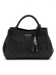 Guess Torebka w kolorze czarnym - 30 x 20 x 10 cm rozmiar: onesize. Czarne torby na ramię Guess, z aplikacjami, z materiału, przez ramię, z tłoczeniem, bez dodatków. Za 501.57 zł.