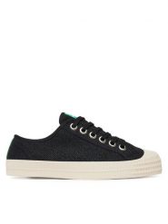 Novesta Trampki Star Master Hemp N472009-BEI87Y123 Czarny. Czarne trampki Novesta, bez wzorów, z materiału, bez zapięcia. Za 359.99 zł.