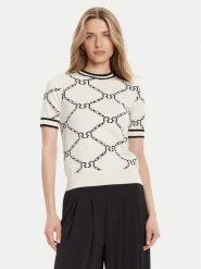 Rinascimento Sweter CFM0011924003 Beżowy Regular Fit. Brązowe swetry Rinascimento, l, bez wzorów, z syntetyku, bez ramiączek. Za 389.99 zł.