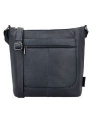 Beagles Skórzana torebka "Benidorm" w kolorze granatowym - 32 x 28 x 11 cm rozmiar: onesize. Niebieskie torby na ramię Beagles, bez wzorów, z materiału, na ramię, bez dodatków. Za 173.99 zł.