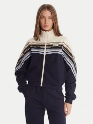 Lacoste Bluza SF5247 Granatowy Relaxed Fit. Niebieskie bluzy sportowe Lacoste, bez wzorów, z bawełny, bez kaptura. Za 909.99 zł.
