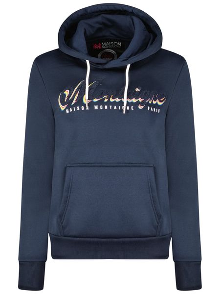 Maison Montaigne Bluza "Folimai" w kolorze granatowym rozmiar: L. Niebieskie bluzy Maison Montaigne, l, bez wzorów, z kapturem. Za 96.14 zł.