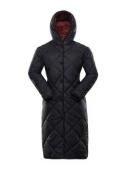 Alpine Pro Płaszcz pikowany "Zarga" w kolorze czarnym rozmiar: L. Czarne płaszcze Alpine Pro, l, bez wzorów, bez kaptura. Za 346.99 zł.