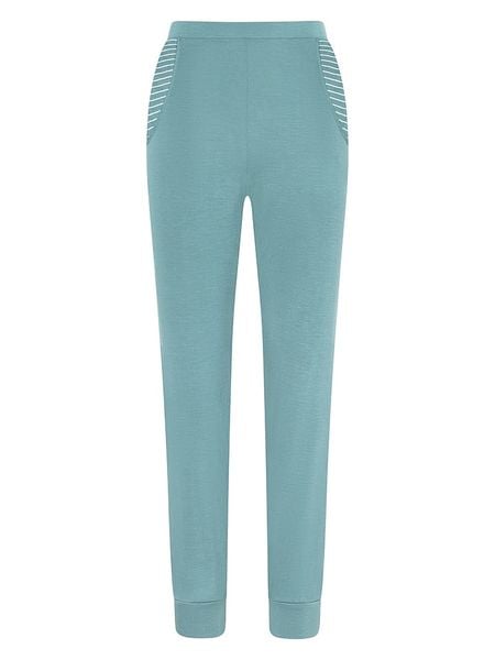 Naturana Spodnie dresowe w kolorze miętowym rozmiar: S. Niebieskie spodnie dresowe Naturana, s, bez wzorów, z dresówki. Za 113.45 zł.