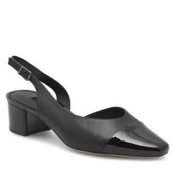 Sandały Gino Rossi. Czarne sandały Gino Rossi, bez wzorów, bez obcasa, na słupku, bez zapięcia. Za 279.99 zł.