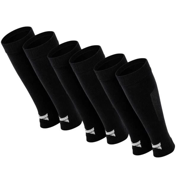 Getry Piłkarskie Bez Stopy Pro - 6 par - Czarny. Czarne legginsy sportowe XTREME SOCKSWEAR, bez wzorów, z materiału, na fitness i siłownię. Za 210.49 zł.