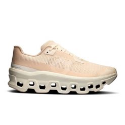 ON Cloudmonster Void W Dew | Ivory Buty damskie do biegania. Brązowe obuwie sportowe On, z materiału, bez zapięcia, do biegania. W wyprzedaży za 636.75 zł.