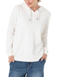 Timezone Bluza w kolorze białym rozmiar: M. Białe bluzy Timezone, m, bez wzorów, z kapturem. Za 151.45 zł.