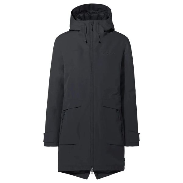 Płaszcz damski VAUDE Skomer Winter III. Czarne płaszcze Vaude, na zimę, m, bez wzorów, z materiału, bez kaptura. Za 1,034.50 zł.