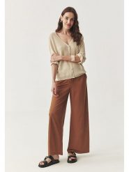 TATUUM Kardigan w kolorze beżowym rozmiar: XS. Brązowe kardigany Tatuum, xs, bez wzorów. Za 147.91 zł.