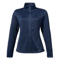 Damska bluza zapinana na zamek Musto Essential. Niebieskie bluzy Musto, bez wzorów, bez kaptura. Za 350.50 zł.