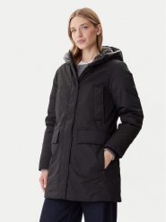 Tommy Hilfiger Parka WW0WW46533 Czarny Relaxed Fit. Czarne parki TOMMY HILFIGER, xxl, z bawełny, bez kaptura. Za 1,499.00 zł.