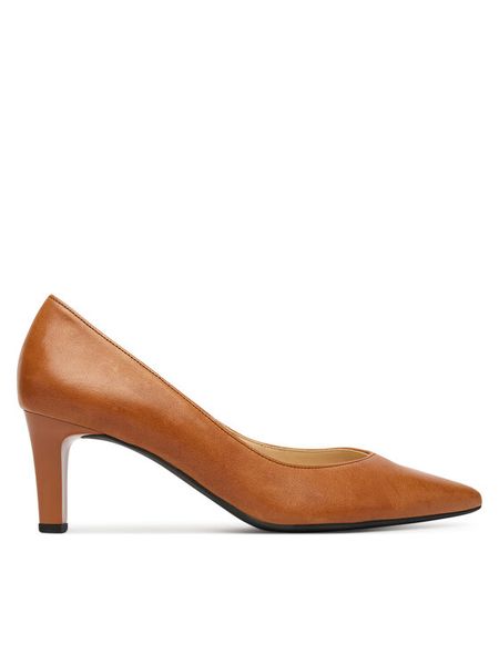 HÖGL Szpilki 0-186700-25000 Brązowy. Brązowe szpilki Högl, bez wzorów, ze skóry, bez obcasa, na szpilce, bez zapięcia. Za 699.99 zł.