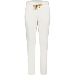 Spodnie dresowe Luhta Hannila - białe. Białe spodnie dresowe Luhta, xs, bez wzorów, z dresówki, narciarskie. Za 409.00 zł.