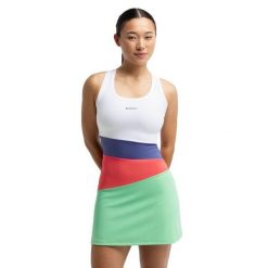 Damska sukienka do gry w padla sport.padel Siroko Dusk Erit. Sukienki SIROKO, xl, bez wzorów, z nylonu, sportowe, bez kołnierzyka, bez ramiączek, sportowe. Za 253.00 zł.