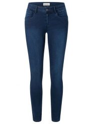 Timezone Dżinsy "Sanya" - Skinny fit - w kolorze granatowym rozmiar: W31/L30. Niebieskie jeansy Timezone, l, z aplikacjami. Za 118.84 zł.