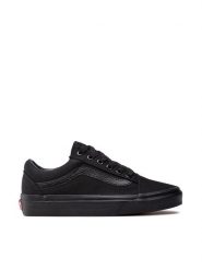 Vans Tenisówki Old Skool VN000D3HBKA Czarny. Czarne trampki Vans, bez wzorów, z materiału, bez zapięcia. Za 209.99 zł.