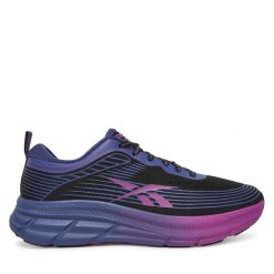 Buty do biegania Reebok. Fioletowe obuwie sportowe Reebok, bez zapięcia, do biegania. Za 249.99 zł.