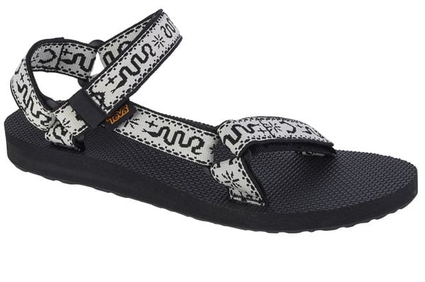 Sandały damskie, Teva W Original Universal Sandals. Czarne sandały Teva, bez wzorów, z materiału, sportowe, bez obcasa, bez zapięcia. Za 229.00 zł.