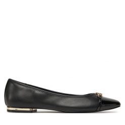 Baleriny Aldo. Czarne baleriny Aldo, bez wzorów, bez obcasa. Za 149.99 zł.