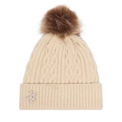 Czapka Liu Jo. Białe czapki Liu Jo, bez wzorów. Za 249.99 zł.
