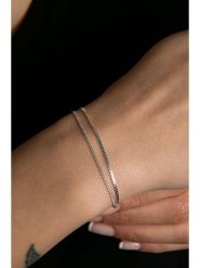 Heliophilia Srebrna bransoletka rozmiar: onesize. Szare bransoletki Heliophilia, srebrne. Za 89.95 zł.