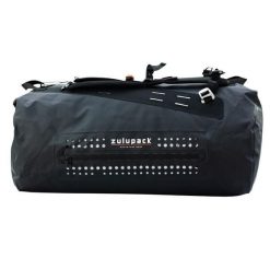 Wodoodporna torba podróżna - Rackham 40L - IP66. Czarne torby na ramię ZULUPACK, bez wzorów, z materiału, na ramię, bez dodatków. Za 929.99 zł.