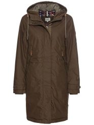 Camel Active Płaszcz przejściowy w kolorze ciemnobrązowym rozmiar: 36. Brązowe płaszcze Camel Active, bez wzorów, z puchu, bez kaptura. Za 430.76 zł.