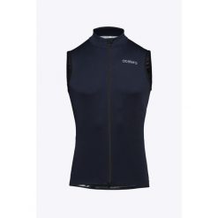 Essential Cycling Gilet Windstopper Kamizelka damska. Czarne kurtki sportowe ACELERA, bez wzorów, bez kaptura, rowerowe, windstopper. W wyprzedaży za 274.91 zł.