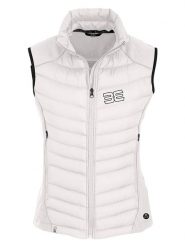 Maul Sport Kamizelka hybrydowa "Sardona Rec II" w kolorze białym rozmiar: 36. Białe kamizelki Maul Sport, bez wzorów, bez kaptura. Za 260.99 zł.