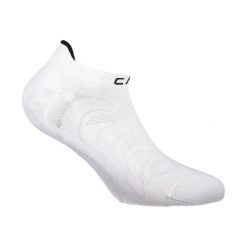 Skarpety sportowe CMP ULTRALIGHT ultralekkie oddychające bezuciskowe. Białe skarpety CMP, bez wzorów. Za 49.99 zł.