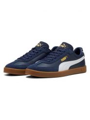 Puma Skórzane sneakersy "Club II Era" w kolorze granatowym rozmiar: 42,5. Niebieskie trampki Puma, bez wzorów, bez zapięcia. Za 152.26 zł.