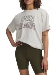 Under Armour Koszulka "Campus" w kolorze białym rozmiar: S. Białe bluzki Under Armour, s, bez wzorów, bez kołnierzyka, bez ramiączek. Za 83.03 zł.