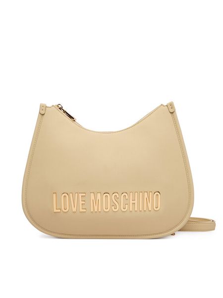 LOVE MOSCHINO Torebka JC4021PP1OKD0129 Beżowy. Brązowe torebki klasyczne Love Moschino, bez wzorów, ze skóry, bez dodatków. Za 919.99 zł.