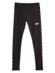 Puma Legginsy sportowe "ESS Tape" w kolorze czarnym rozmiar: S. Czarne legginsy Puma, s, bez wzorów, z materiału, outdoorowe. Za 96.83 zł.